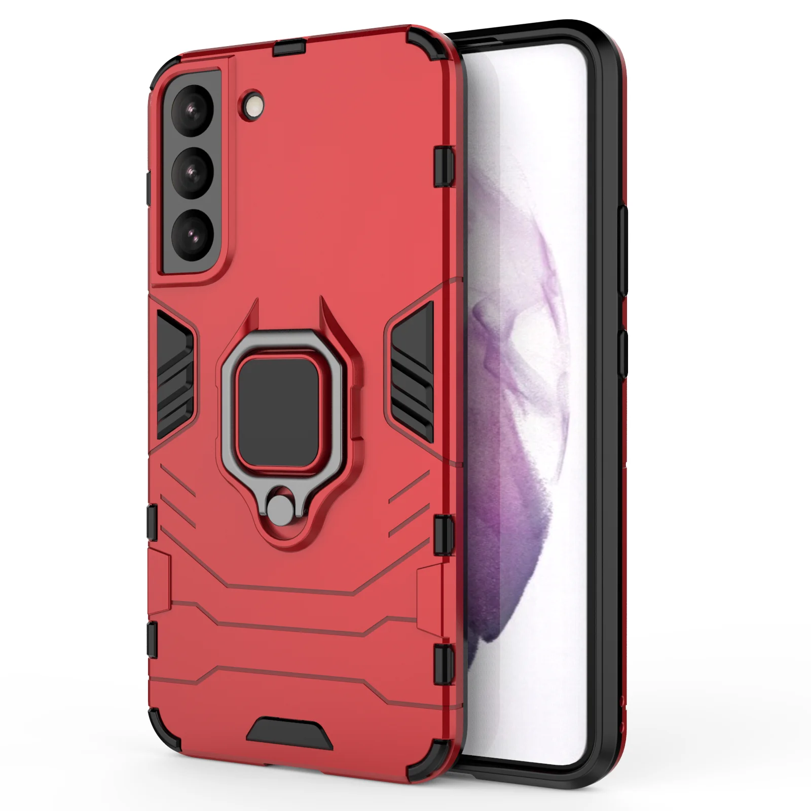 For Samsung Galaxy S22 PRO 5G Case Shockproof Magnetic Ring Stand Cover, As pictures
For Samsung Galaxy S22 PRO 5G Case Shockproof Magnetic Ring Stand Cover, As pictures