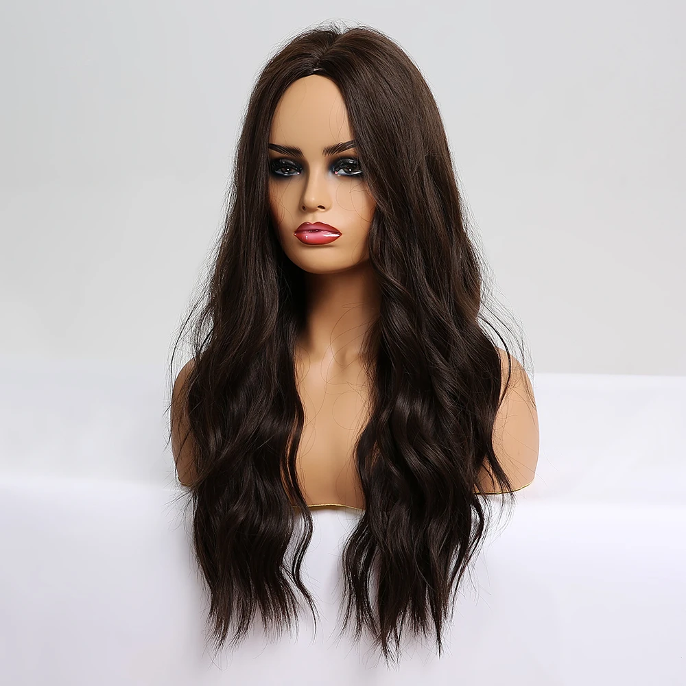 Women Afro High Temperature Fiber Synthetic Hair Wigs Long Wavy Black Brown Wigs Cosplay Costume Party Wig
Women Afro High Temperature Fiber Synthetic Hair Wigs Long Wavy Black Brown Wigs Cosplay Costume Party Wig