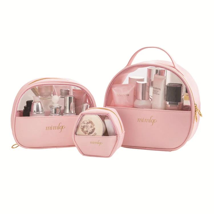 Eco Recycled Waterproof Pu Round Makeup Bag Cosmetic Bags Cute Pouch With Brush Holder Travel Wash Toiletries Bag For Women, Pink, black
Eco Recycled Waterproof Pu Round Makeup Bag Cosmetic Bags Cute Pouch With Brush Holder Travel Wash Toiletries Bag For Women, Pink, black