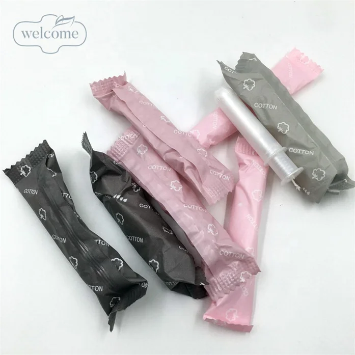 

Woman Organic Tampon Pads Case For Vaginal Used Fmcg Product NON Reusable Organic Cotton Tampons Private Label