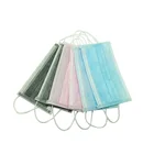 High quality custom ear loop 3ply non woven face mask for nail salon