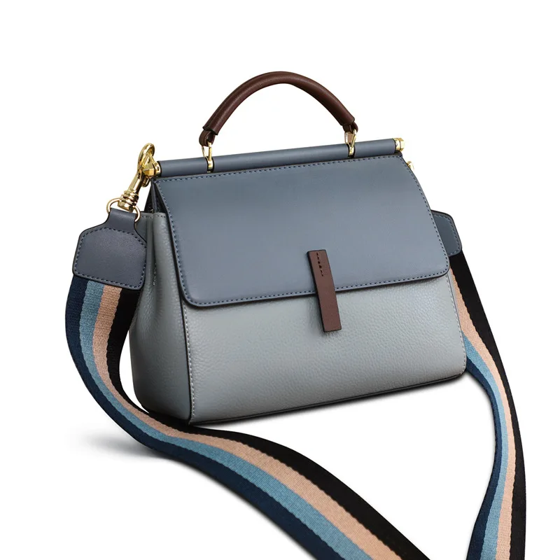 Wholesale new arrivals design contrast color cowhide leather tote bags purses for women 2019 handbag
Wholesale new arrivals design contrast color cowhide leather tote bags purses for women 2019 handbag