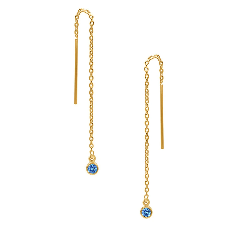 hot sale nice jewelry 18k gold plated minimalist earrings 925 sterling silver blue zircon bezel ear threader chain earrings
hot sale nice jewelry 18k gold plated minimalist earrings 925 sterling silver blue zircon bezel ear threader chain earrings