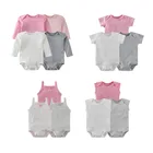 Customizable Baby Clothes Pattern 100% Organic Cotton Baby Bodysuit Baby Boy Girl Rompers