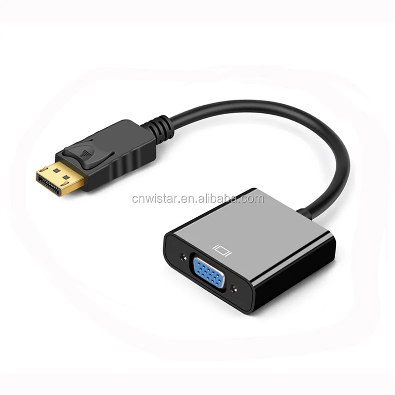 Wistar DisplayPort to VGA Cable Adapter DP to VGA Converter VGA to DP Adapter, Customized
Wistar DisplayPort to VGA Cable Adapter DP to VGA Converter VGA to DP Adapter, Customized