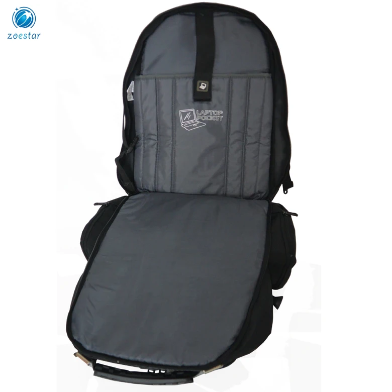Custom Made Logo Laptop Backpack with Organizers for Men High End Business Daily Travel Bag