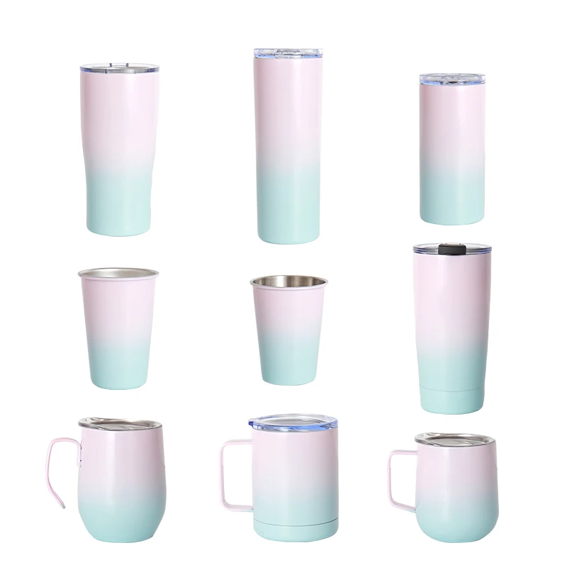 Dreamy Color Vacuum Flasks Double Wall Stainless Steel Stainless Steel Tumbler Cup, Customized color
Dreamy Color Vacuum Flasks Double Wall Stainless Steel Stainless Steel Tumbler Cup, Customized color