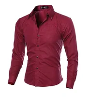 Fashion New Hot Men's Luxury Casual Shirts Slim Fit Shirts Long Sleeve Button Shirts Tops 5 Colors High Quality
Fashion New Hot Men's Luxury Casual Shirts Slim Fit Shirts Long Sleeve Button Shirts Tops 5 Colors High Quality