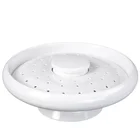 SGS Certified Wholesale 100% Melamine Unbreakable Hotpot BBQ restaurant white plate melamine ware