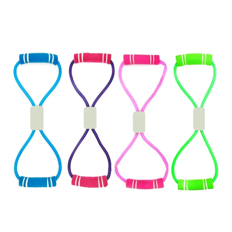 Resistance band exercise tube with chest expander resistance exercise band yoga gym fitness drawstring figure 8 elastic band
Resistance band exercise tube with chest expander resistance exercise band yoga gym fitness drawstring figure 8 elastic band