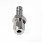 Stainless Steel Reducer SS316 Stainless Steel Double Ferrules Inch Tube Fitting Reducer 1/16 To 1 1/4"