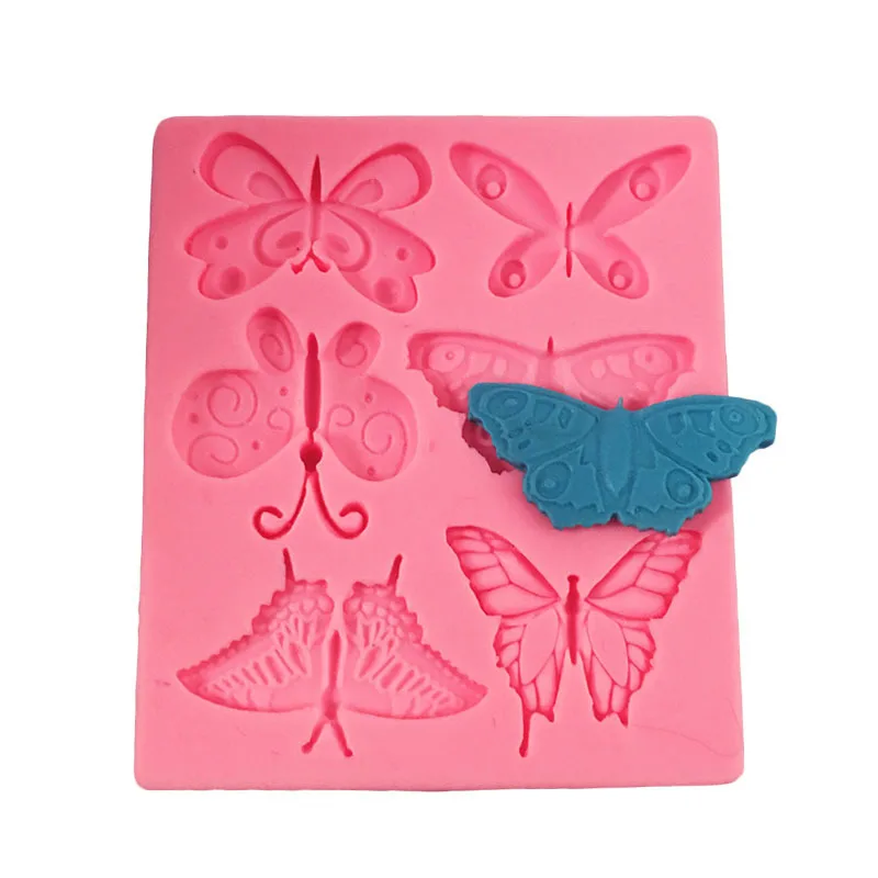 Butterfly shaped fondant cake mold chocolate mold silicone cake decorating mold, Pink
Butterfly shaped fondant cake mold chocolate mold silicone cake decorating mold, Pink