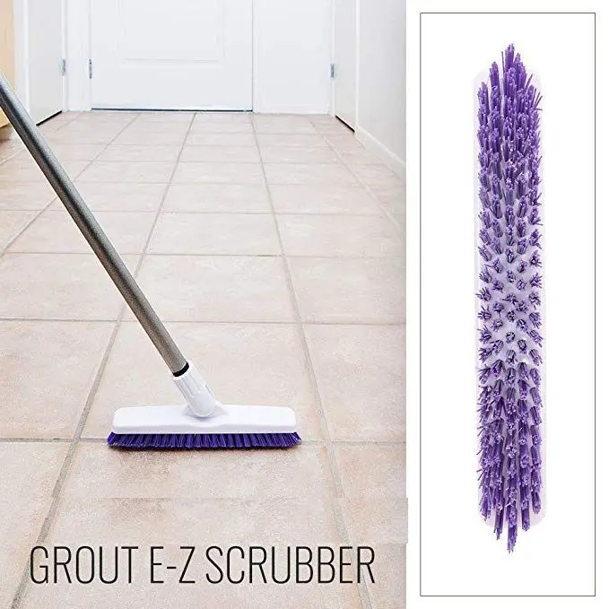 Bathroom Floor Brush Style Tile Grout and Floor Corner Scrubber Brush For Gap Cleaning