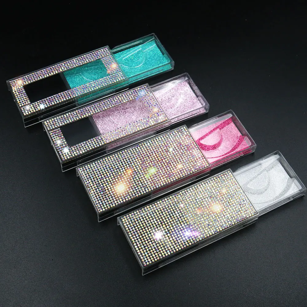 Custom Eyelash Packaging Plastic 5D Mink Eyelash Boxes Glitter Lash Box wholesales, Colorful
Custom Eyelash Packaging Plastic 5D Mink Eyelash Boxes Glitter Lash Box wholesales, Colorful