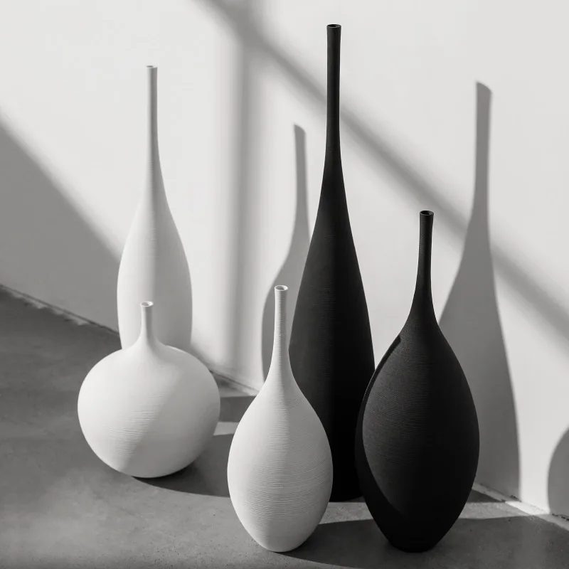 Jingdezhen Modern Minimalist Handmade Art Zen Vase Ceramic Ornaments Living Room Model Home Decoration, Customized
Jingdezhen Modern Minimalist Handmade Art Zen Vase Ceramic Ornaments Living Room Model Home Decoration, Customized