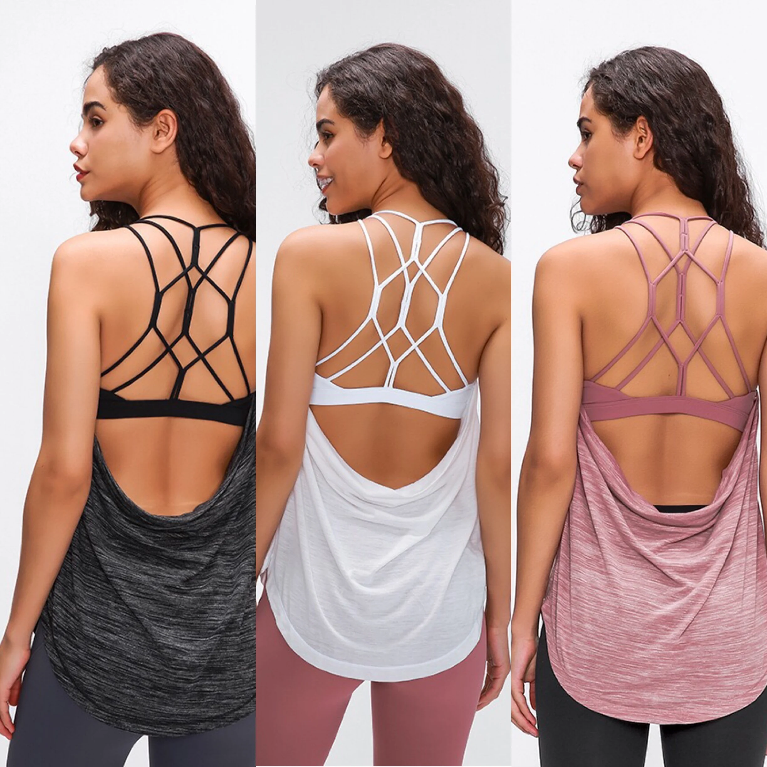 BBDQ2012 Promotional new women sling sexy sports vest plus size solid color fitness bra breathable yoga T shirt
BBDQ2012 Promotional new women sling sexy sports vest plus size solid color fitness bra breathable yoga T shirt