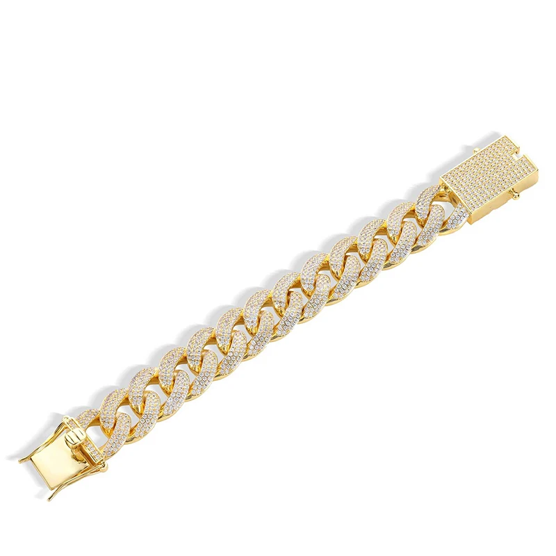 Blues RTS Newest Arrival 18mm copper three row zircon chunky cuban link bracelet
Blues RTS Newest Arrival 18mm copper three row zircon chunky cuban link bracelet