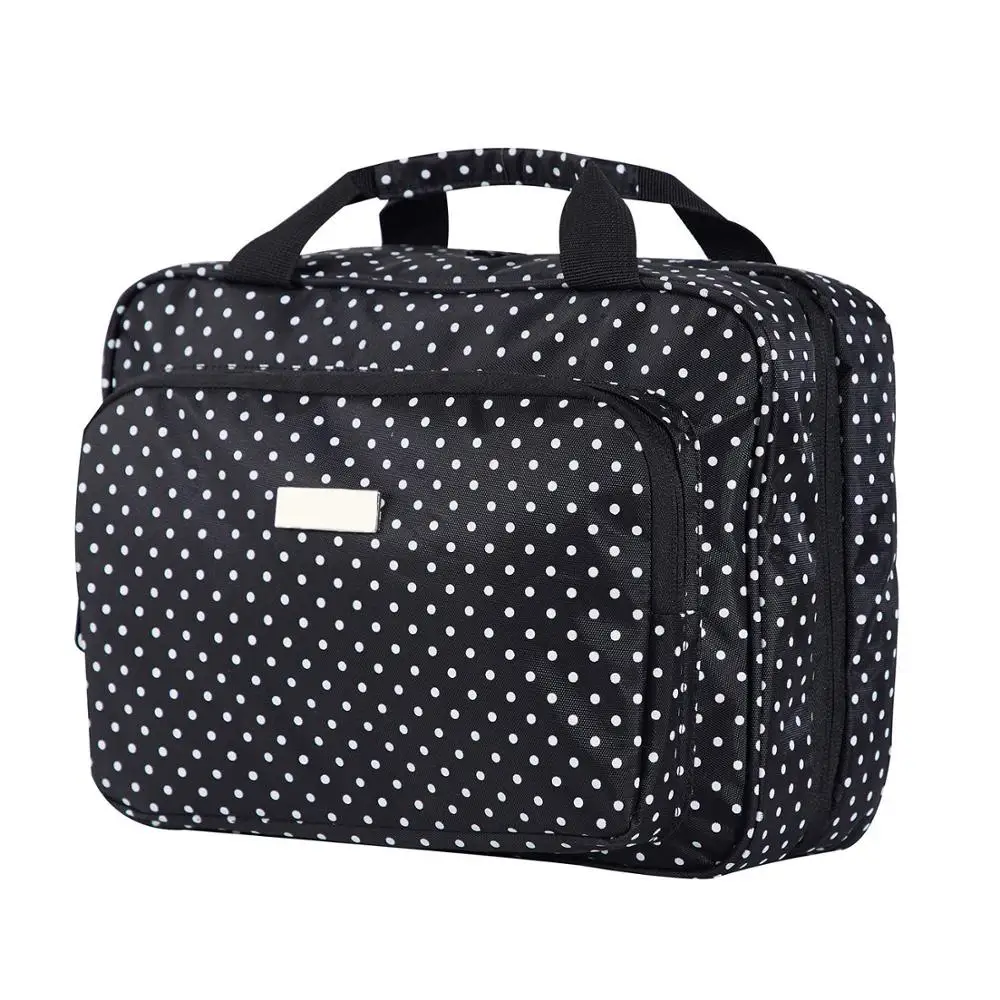 Large Hanging Travel Cosmetic Bag Waterproof and Durable Cosmetic Bag for Women With Detachable Pouch
Large Hanging Travel Cosmetic Bag Waterproof and Durable Cosmetic Bag for Women With Detachable Pouch