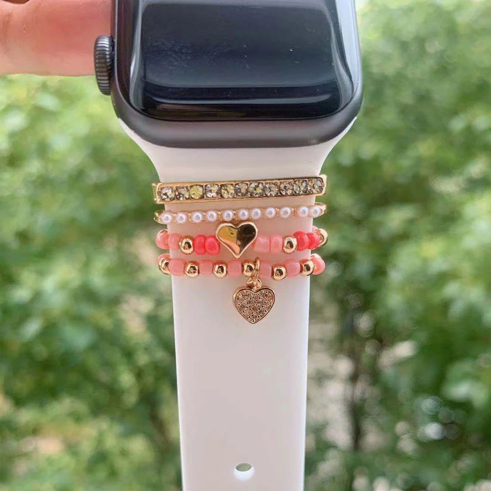 Decorative Ring Loops Watch Strap Accessories ,Metal Charms Stub For Apple Watch Band Charms, Silver, gold, rose gold, black
Decorative Ring Loops Watch Strap Accessories ,Metal Charms Stub For Apple Watch Band Charms, Silver, gold, rose gold, black