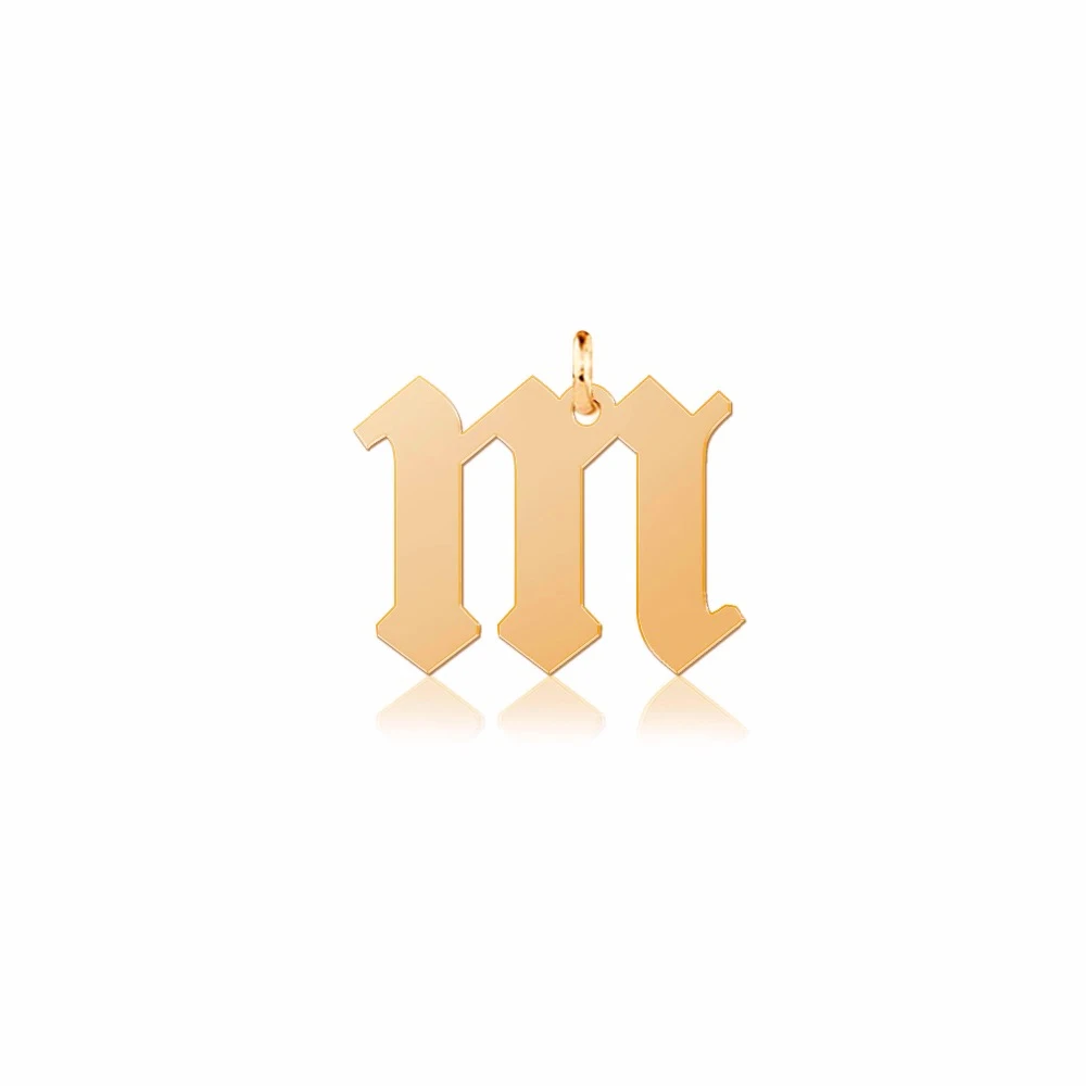 18K Gold Letter Pendant Colgantes Hip Hop Small Letter Pendant Joyeria Acero Inoxidable Piercing Jewelry, Steel/gold/rose gold and other
18K Gold Letter Pendant Colgantes Hip Hop Small Letter Pendant Joyeria Acero Inoxidable Piercing Jewelry, Steel/gold/rose gold and other