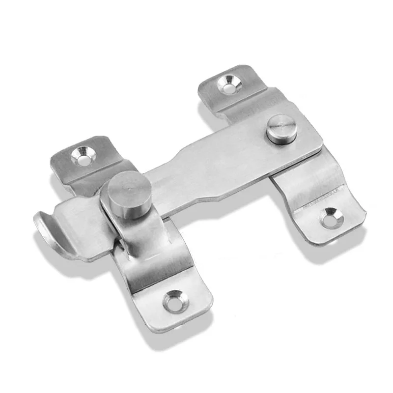 Thickened stainless steel bolt door latch security door latch latch bolt and screw
Thickened stainless steel bolt door latch security door latch latch bolt and screw