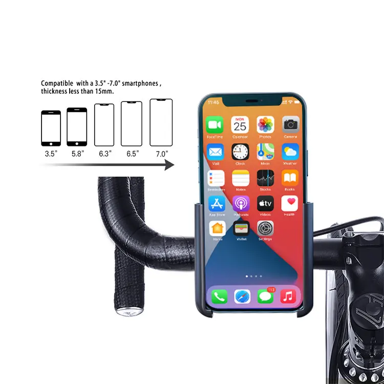 360 Degree Adjustable Phone Holder handlebar phone mount motorcycle cell phone holder for bike
360 Degree Adjustable Phone Holder handlebar phone mount motorcycle cell phone holder for bike