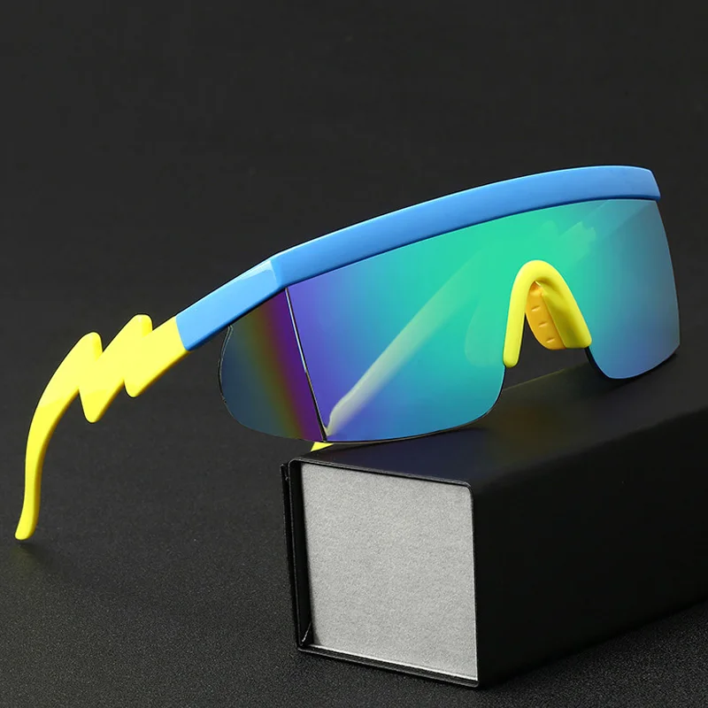 Custom Logo Popular Sports Shades Men Women One Pieces Shield Designed Plastic Sports Sunglasses
Custom Logo Popular Sports Shades Men Women One Pieces Shield Designed Plastic Sports Sunglasses