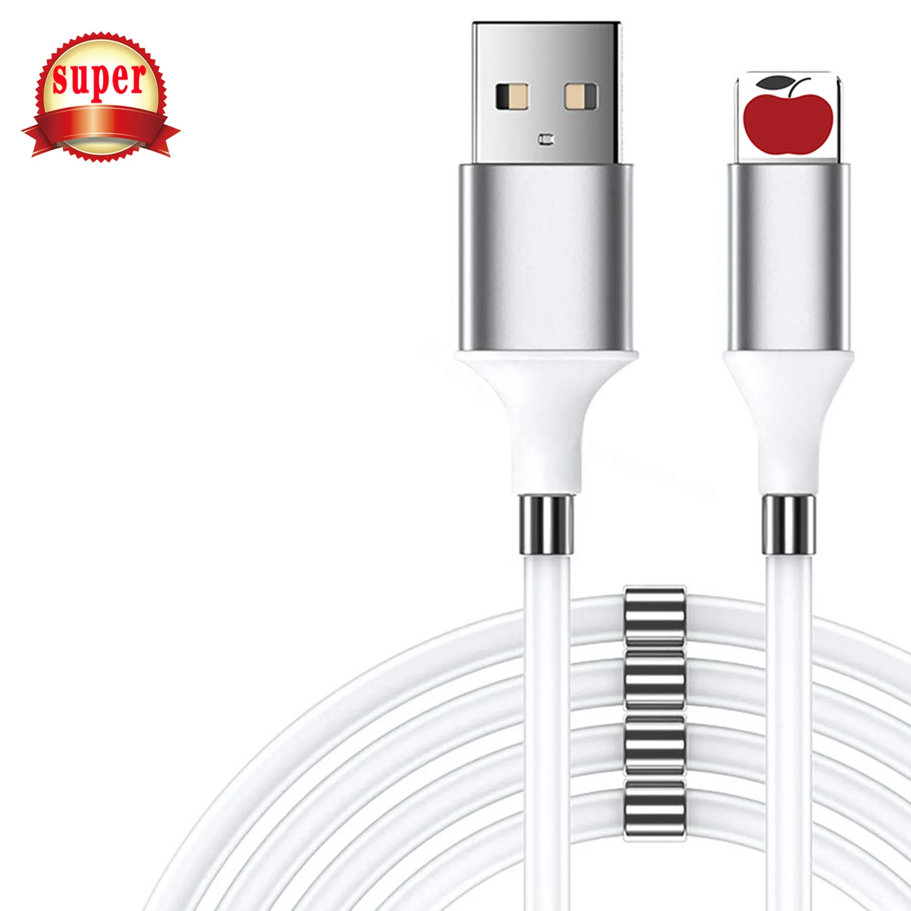 2021 Newest Fast 2.5A Magic USB Cable/Automatically Retractable Storage Data line for iphone ios /Android/type c
2021 Newest Fast 2.5A Magic USB Cable/Automatically Retractable Storage Data line for iphone ios /Android/type c