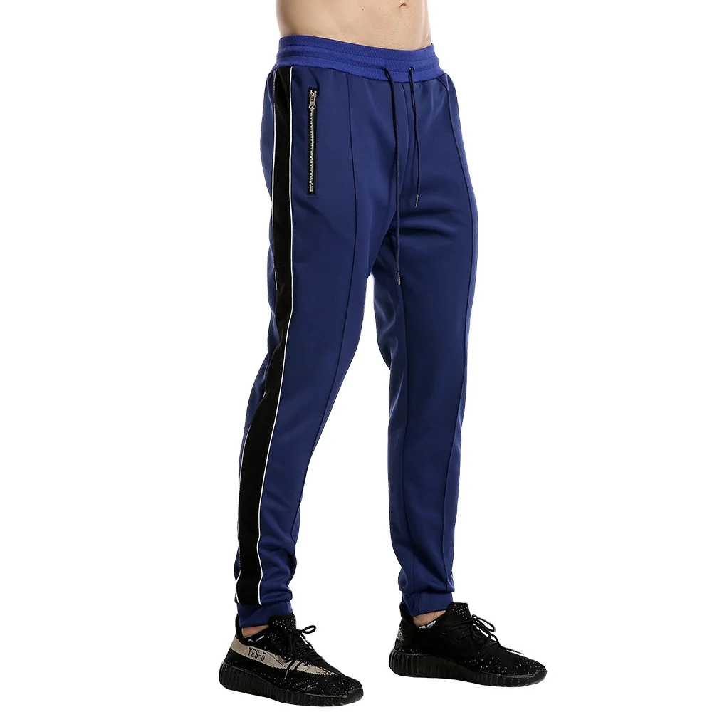 Fashionable stretch leg bunching blue casual pants running sports fitness men's pants
Fashionable stretch leg bunching blue casual pants running sports fitness men's pants