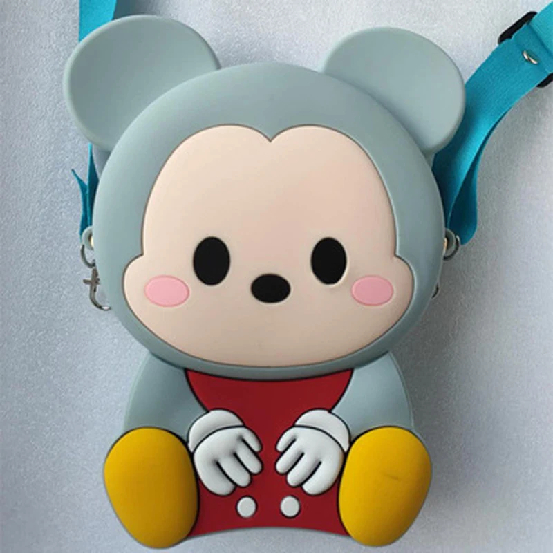 Mickey Mouse Shoulder Bag Mini Children Silicone Coin Purse Fashion Mickey Pattern Chain Bag
Mickey Mouse Shoulder Bag Mini Children Silicone Coin Purse Fashion Mickey Pattern Chain Bag