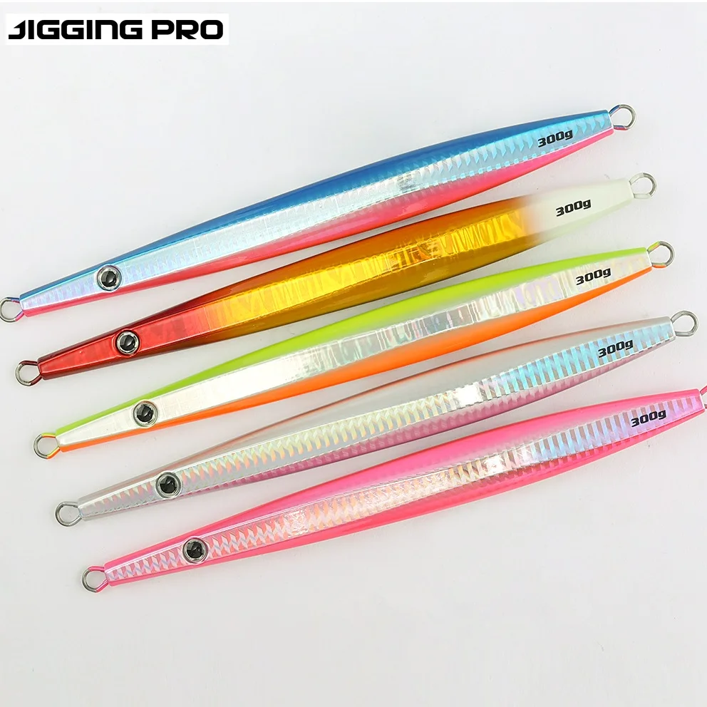 Jigging Pro Saltwater Fishing Jigs 300g 400g Speed Fall Vertical Fishing Accessories Isca Artificial Fishing Bait Jigging Lure
Jigging Pro Saltwater Fishing Jigs 300g 400g Speed Fall Vertical Fishing Accessories Isca Artificial Fishing Bait Jigging Lure