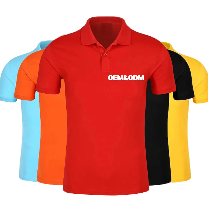 Reliable quality pure color short sleeve polo shirts custom men's t-shirts with logo
Reliable quality pure color short sleeve polo shirts custom men's t-shirts with logo