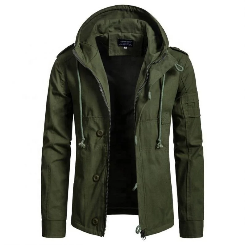 2022 Winter Cotton Padded Hooded Men's Coat Casual Loose Outwear Men's Jacket, Khaki/army green/black
2022 Winter Cotton Padded Hooded Men's Coat Casual Loose Outwear Men's Jacket, Khaki/army green/black