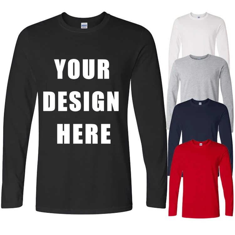 Men's 100% Cotton Custom Tshirt Embroidery Custom Dtg Print Logo Long Sleeve T shirt
Men's 100% Cotton Custom Tshirt Embroidery Custom Dtg Print Logo Long Sleeve T shirt