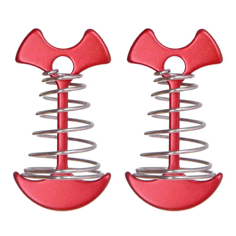 Outdoor aluminum alloy fishbone nail camping tent nail accessories plank road deck camping special fishbone nail, Red
Outdoor aluminum alloy fishbone nail camping tent nail accessories plank road deck camping special fishbone nail, Red
