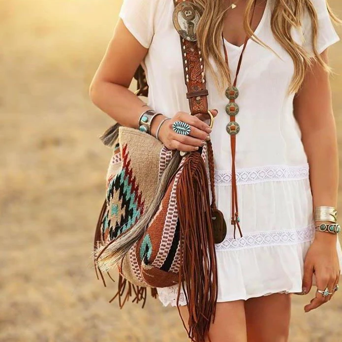 Zia Saddleblanket Matching Clothes Fashion Women Hand Bags Women Handbags Ladies Tassel Canvas Bags
Zia Saddleblanket Matching Clothes Fashion Women Hand Bags Women Handbags Ladies Tassel Canvas Bags