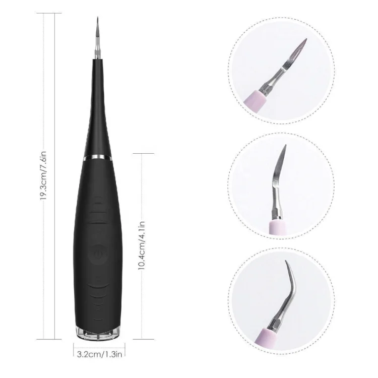 Price Is Very Favorable Oral Teeth Whitening Tool Electric Dental Tartar Calculus Plaque Removal Ultrasonic Teeth Cleaner, Blue/pink/black
Price Is Very Favorable Oral Teeth Whitening Tool Electric Dental Tartar Calculus Plaque Removal Ultrasonic Teeth Cleaner, Blue/pink/black