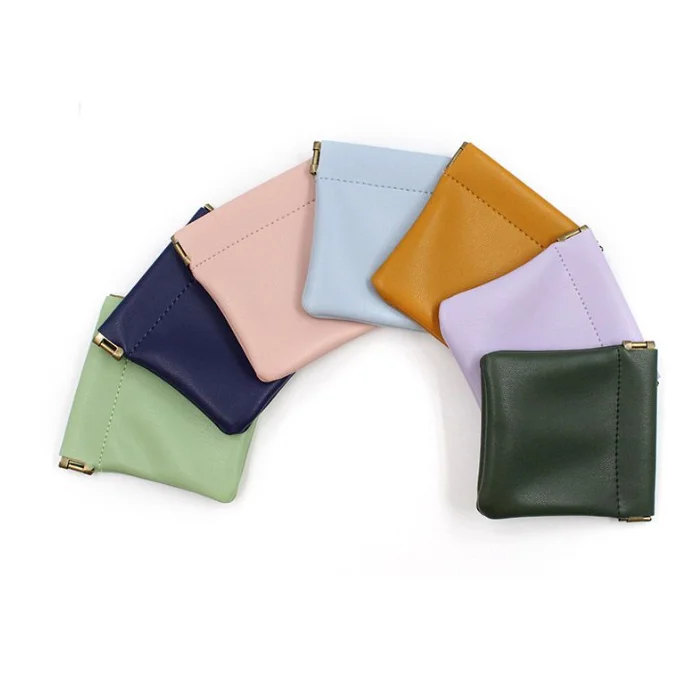 Black Leather Coin Purse Pouch Custom Waterproof Spring Jewelry Wallet Storage Mini Case with Snap Top Spring, Orange,blue,green,purple,red,white,yellow
Black Leather Coin Purse Pouch Custom Waterproof Spring Jewelry Wallet Storage Mini Case with Snap Top Spring, Orange,blue,green,purple,red,white,yellow