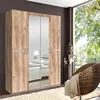 Customized modern wood door designs bedroom furniture storage for closets