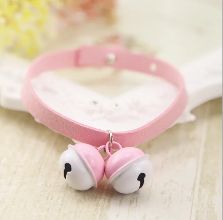 wholesale nice price fashion popular Pink Color high quality Customized Logo Bell Collar
wholesale nice price fashion popular Pink Color high quality Customized Logo Bell Collar