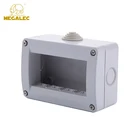 OEM High Quality Surface Mounted ABS Plastic Electrical Switch Box