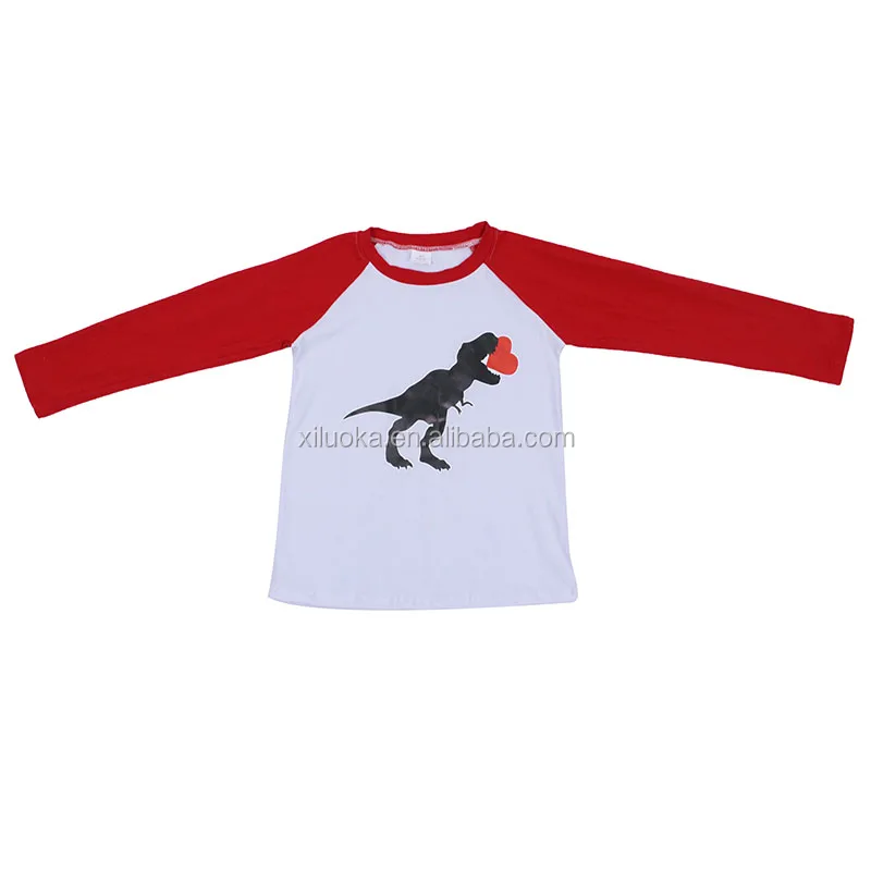 Wholesale Valentine's day T shirt Red Boys Tops Baby Clothes Dinosaur Boys Shirt, Picture
Wholesale Valentine's day T shirt Red Boys Tops Baby Clothes Dinosaur Boys Shirt, Picture