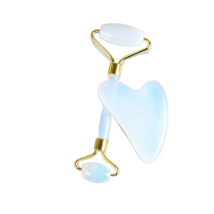 Best Opal Jade roller GuaSha tools for facial massage anti-aging Opal Jade roller GuaSha tools, White
Best Opal Jade roller GuaSha tools for facial massage anti-aging Opal Jade roller GuaSha tools, White