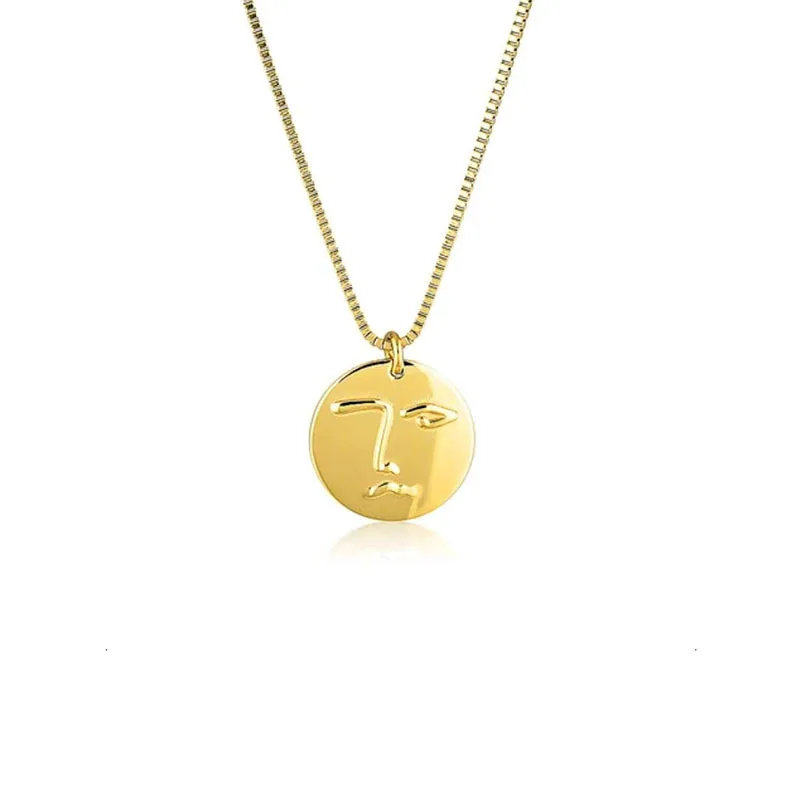 Joolim Jewelry 18K Gold Plated Face Coin Pendant Necklace Stainless Steel Jewelry Wholesale
Joolim Jewelry 18K Gold Plated Face Coin Pendant Necklace Stainless Steel Jewelry Wholesale