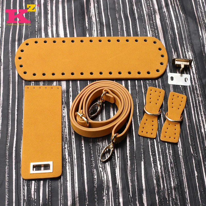 Hot sale PU leather black brown coffee DIY knitting needle crochet bag 24*8cm leather bag bottom drawstring bag set accessories, Brown/black/coffee
Hot sale PU leather black brown coffee DIY knitting needle crochet bag 24*8cm leather bag bottom drawstring bag set accessories, Brown/black/coffee