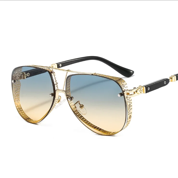 2021 Oval Sunglasses Trend Women Luxury Brand Designer UV400 Alloy Metal-Alloy-Frame Hollow-Pattern
2021 Oval Sunglasses Trend Women Luxury Brand Designer UV400 Alloy Metal-Alloy-Frame Hollow-Pattern