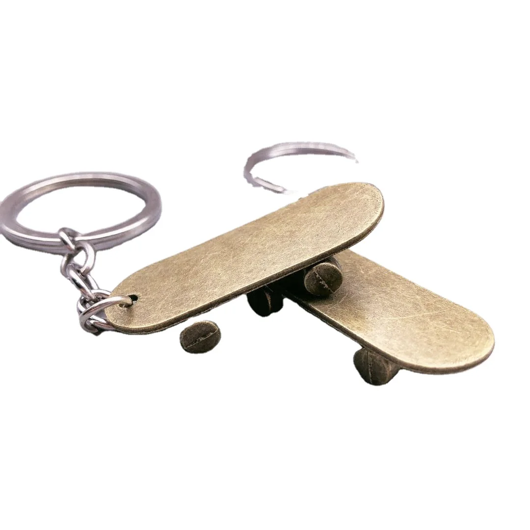 Europe and the United States Retro Heavy Metal Elements skateboard key ring bag auto accessories factory wholesale gifts, Customized color
Europe and the United States Retro Heavy Metal Elements skateboard key ring bag auto accessories factory wholesale gifts, Customized color