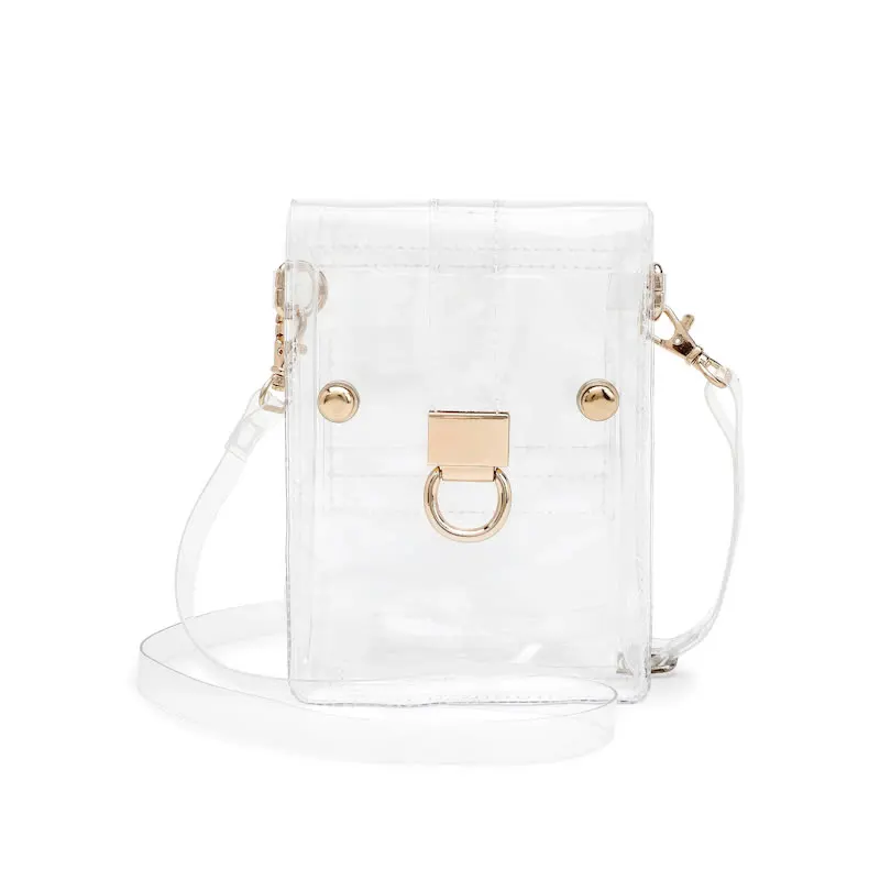 2021 Trend Leisure PVC Transparent Handbag Clear Crossbody Travel Bag Cell Phone Purse For Women, White
2021 Trend Leisure PVC Transparent Handbag Clear Crossbody Travel Bag Cell Phone Purse For Women, White