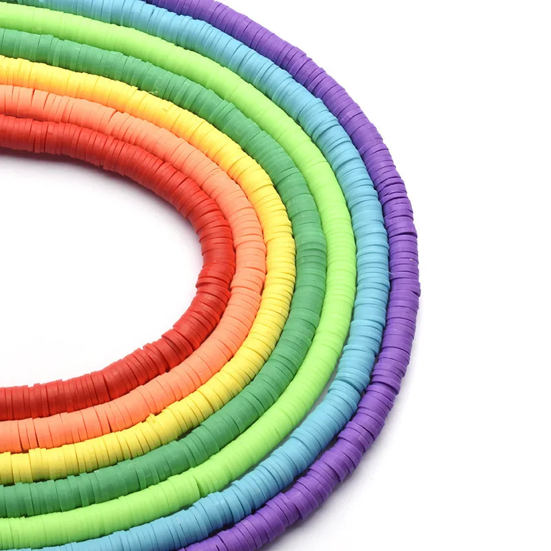 Different Size Multi Colors Polymer Clay Chip Disk Heishi Flat Round Beads For Bracelet Jewelry Making, Many colors
Different Size Multi Colors Polymer Clay Chip Disk Heishi Flat Round Beads For Bracelet Jewelry Making, Many colors