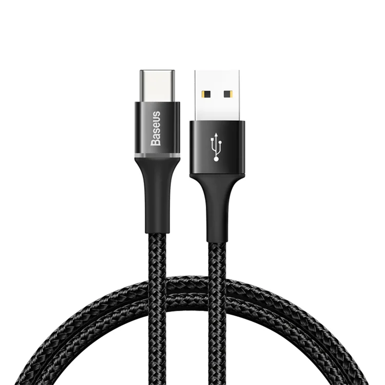 

supporting baseus tech Led Usb Type-c Cable with Breathable Colored Lights, Black